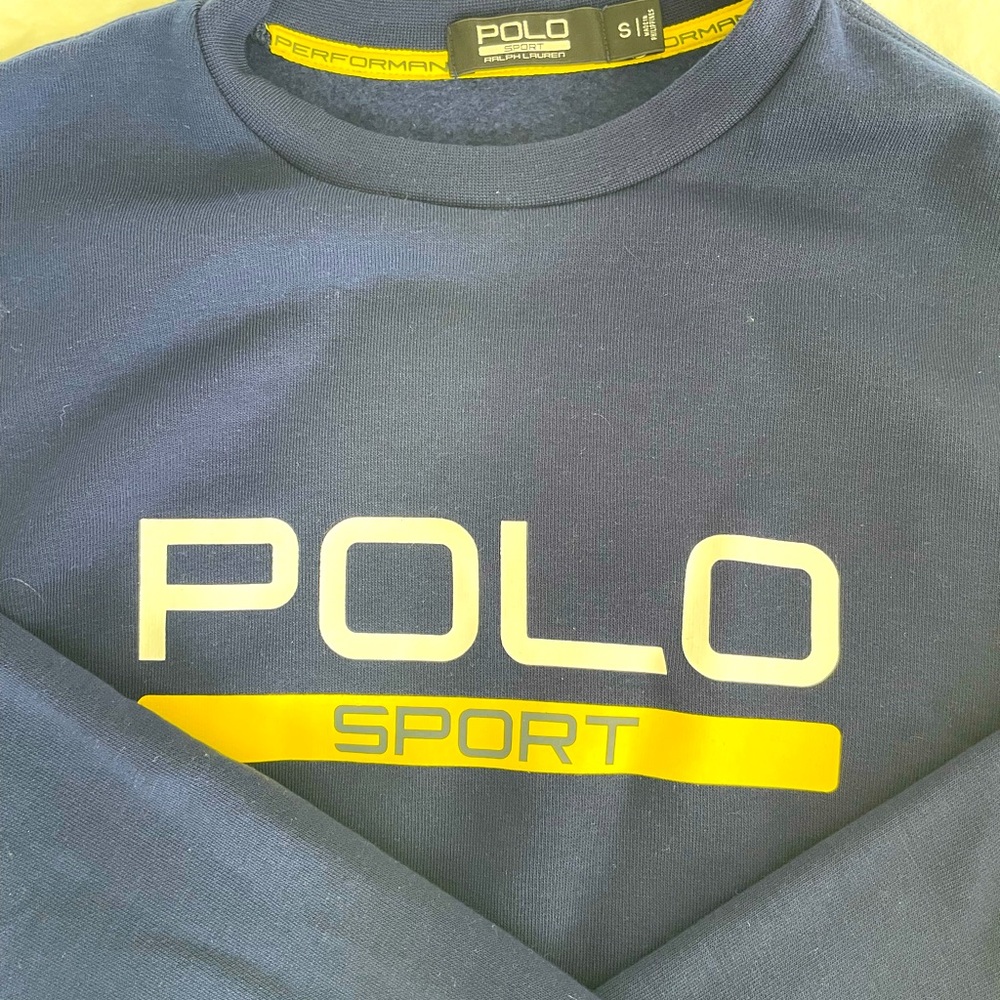 Polo Ralph Lauren sport sweatshirt new navy small